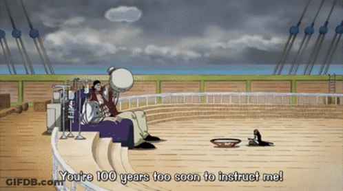 You're 100 Years Too Soon To Instruct Me Cartoon GIF