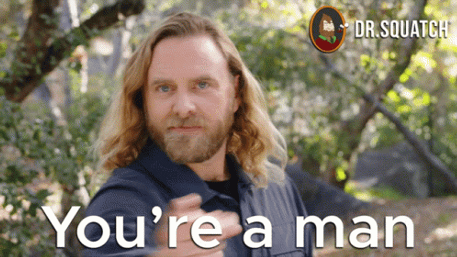 You're A Man Dr. Squat GIF