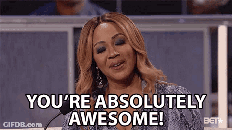 You're Awesome Erica Campbell GIF
