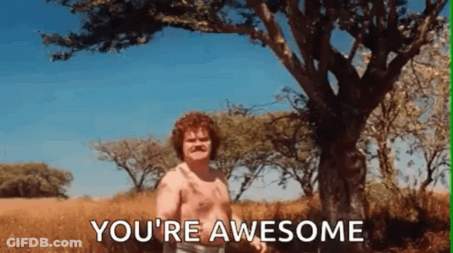 You're Awesome Nacho Libre GIF