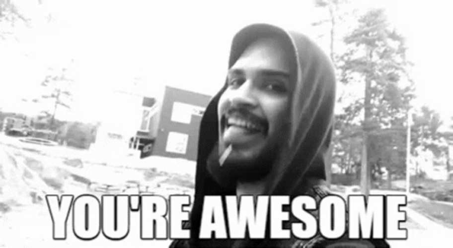 You're Awesome Pointing Yes GIF