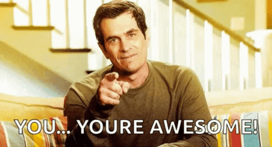 You're Awesome Ty Burrell GIF