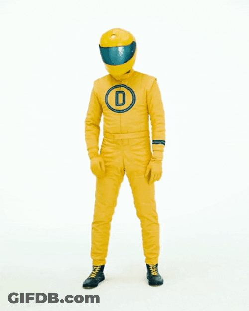 You're Awesome Yellow Suited Guy GIF