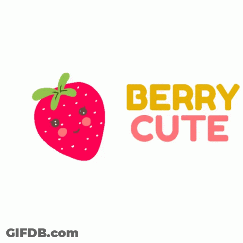 You're Berry Cute Dear GIF
