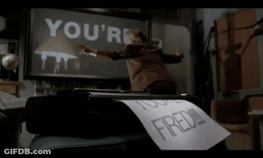 You're Fired McFly Back To The Future GIF