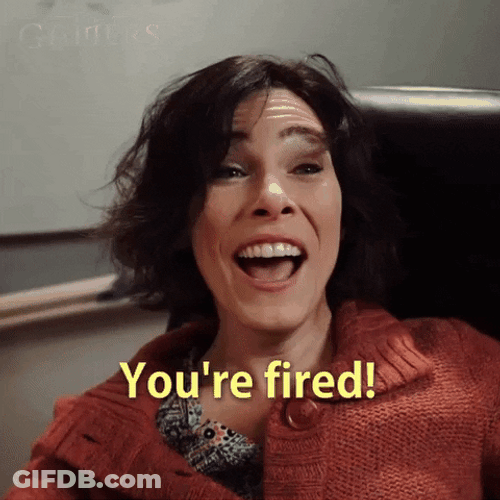 You're Fired Zombie Orpheus GIF