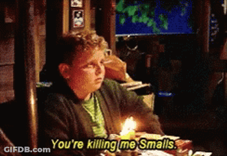 You're Killin Me Small Sandlot Porter GIF