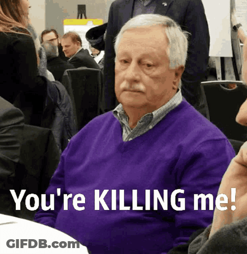 You're Killin Me Smalls Old Guy GIF