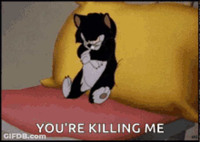 You're Killing Me Angry Figaro Pinocchio GIF