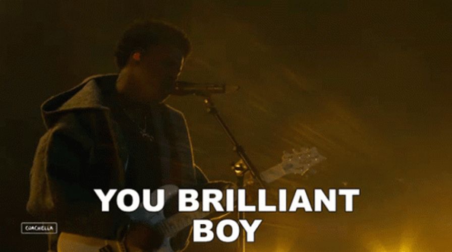 You're My Brilliant Boy Blue GIF