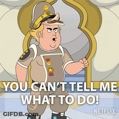 You're Not My Supervisor Farzar GIF