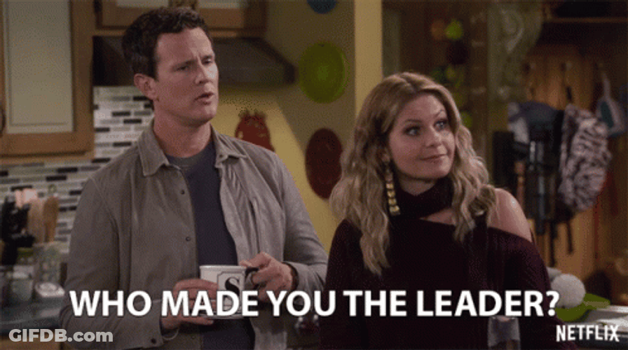 You're Not My Supervisor Scott Weinger GIF