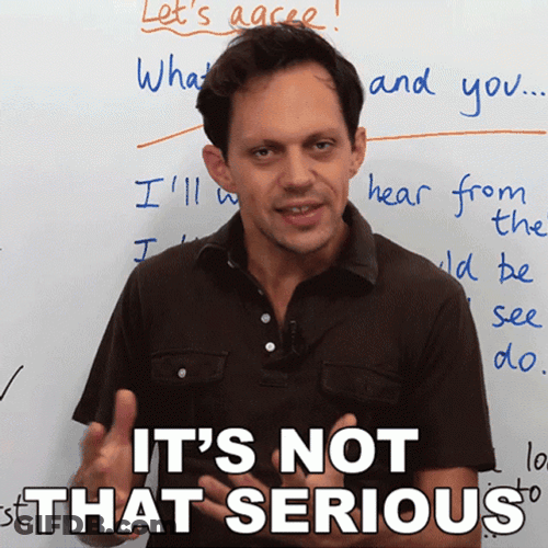 You're Not That Guy Pal I'm Serious GIF