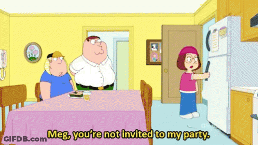You're Not That Guy Pal Meg Griffin GIF