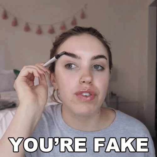 You're Not That Guy Pal You're Fake GIF