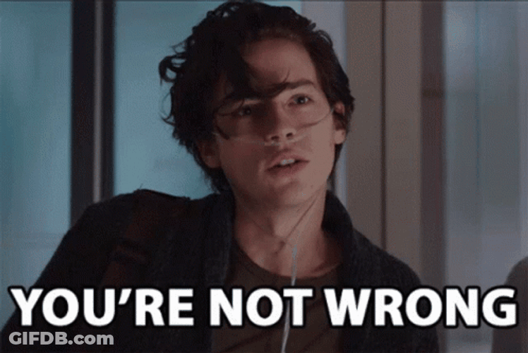 You're Not Wrong Im Not A Smart Man GIF
