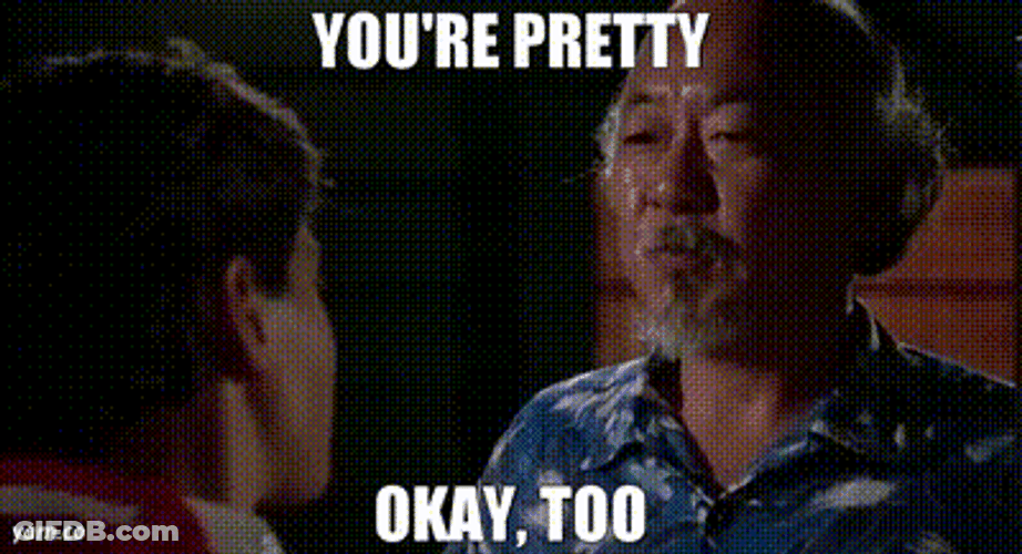 You're Pretty Okay Too Chinese Man GIF