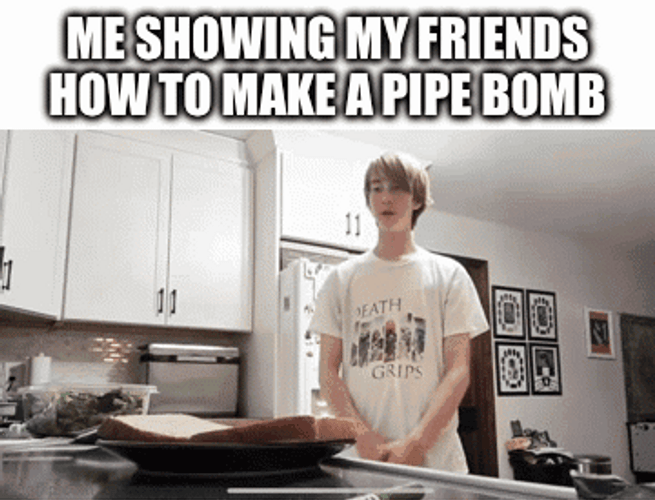 You're Showing Your Friends The Bomb GIF