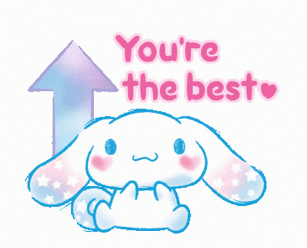 You're The Best Cute Rabbit GIF