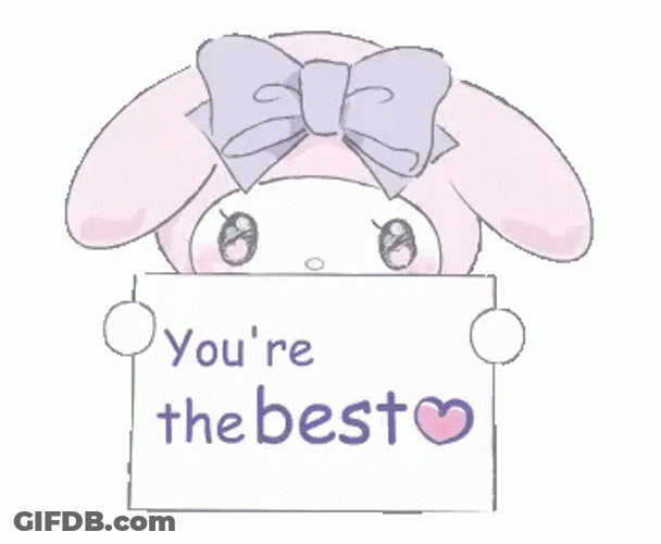 You're The Best My Melody GIF