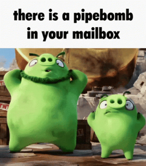 You're The Bomb Pigs Tummy Wiggle GIF