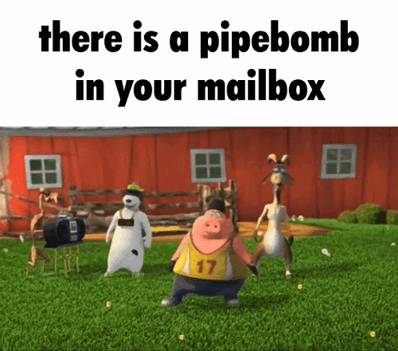 You're The Pipe Bomb In There GIF
