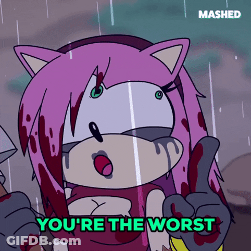 You're The Worst Amy Rose GIF