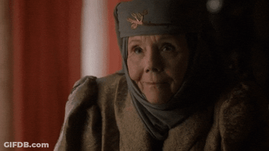 You're The Worst GOT Olenna Tyrell GIF