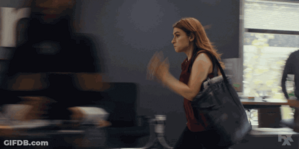 You're The Worst Gretchen Cutler Running GIF
