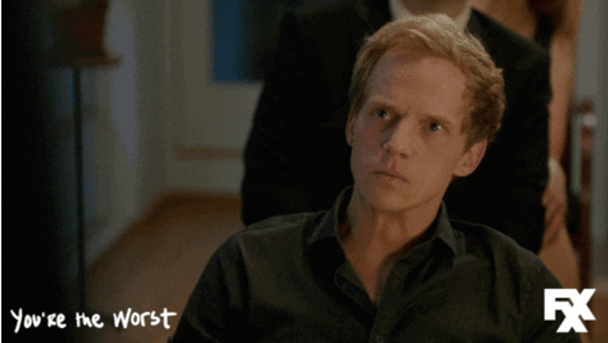 You're The Worst Jimmy Shive Overly Confused GIF