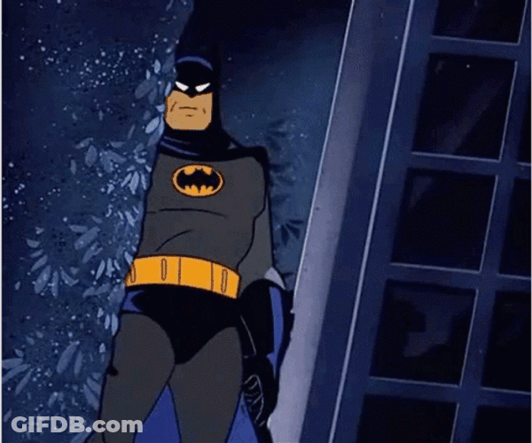 You're Welcome Batman GIF