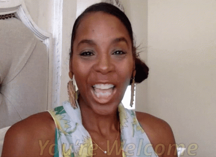 You're Welcome Erika Michelle GIF