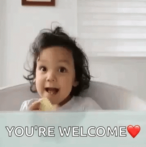 You're Welcome Thumbs Up GIF