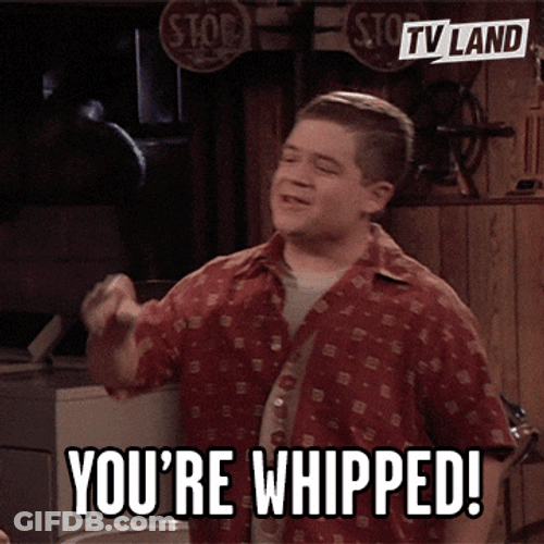 You're Whipped Crack The Whip GIF