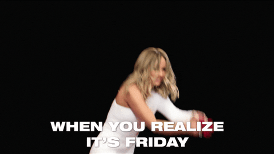 You Realize Its Friday Bachelorette GIF
