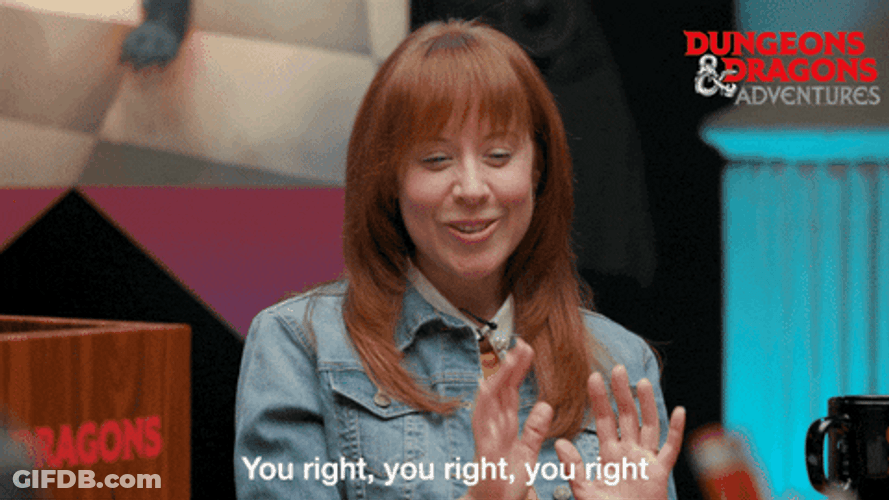 You Right Landree Fleming Dungeons And Dragons GIF
