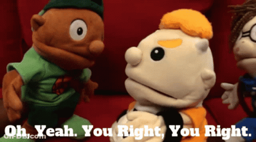 You Right SML Plush Show GIF