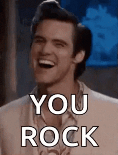 You Rock Jim Carey GIF