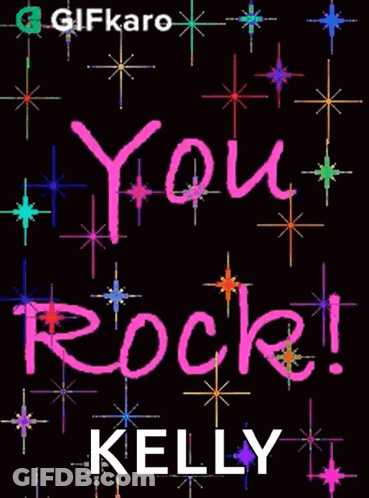 You Rock Kelly GIF
