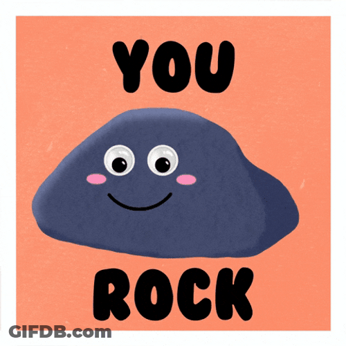 You Rock Meme Sticker GIF