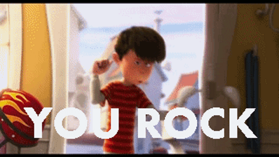 You Rock Ted Wiggings GIF