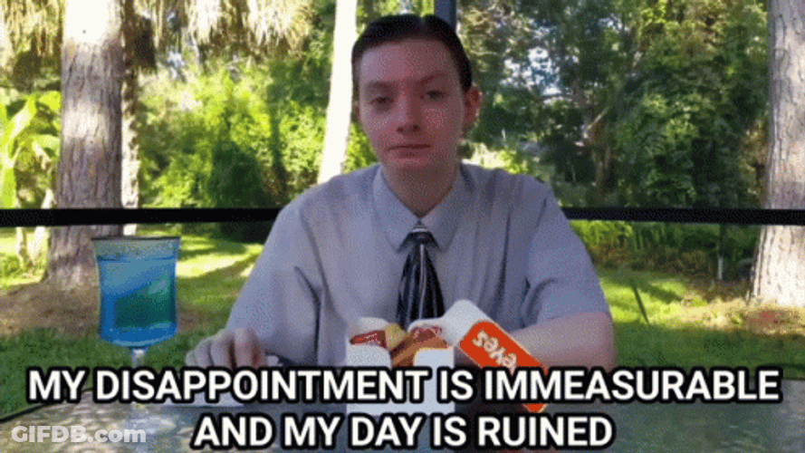 You Ruined It Disappointment GIF