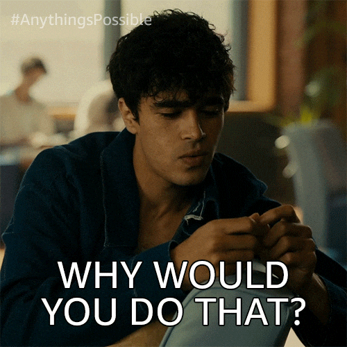 You Say Here What Would You Do That GIF