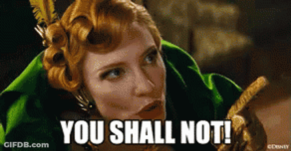You Shall Not Pass Cate Blanchett GIF