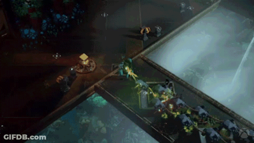You Shall Not Pass Endless Dungeon Video Game GIF
