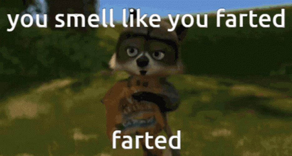 You Smell Like You Farted Explosive Diarrhea Meme GIF
