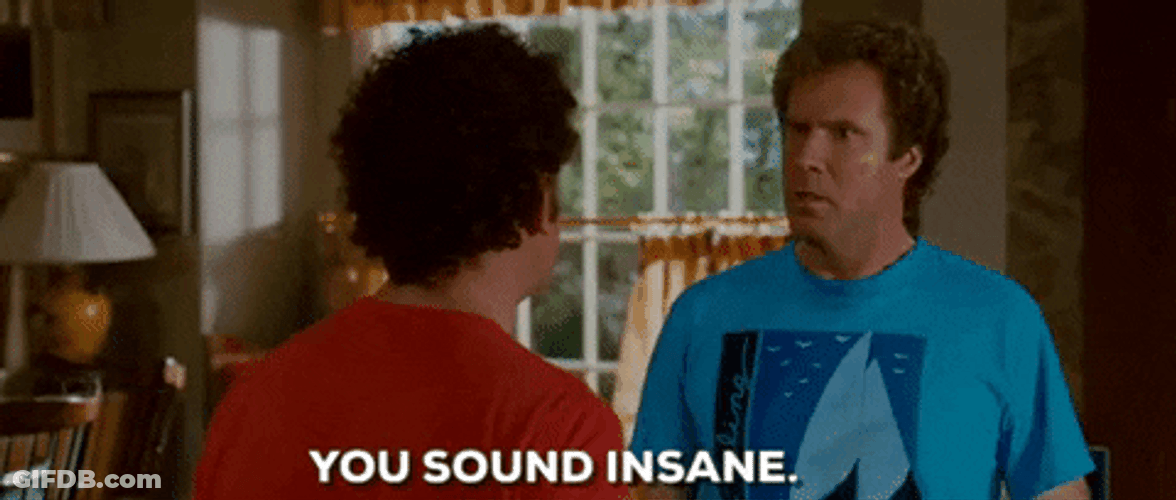 You Sound Insane Catalina Wine Mixer GIF