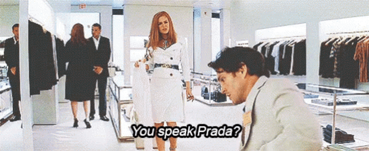 You Speak Prada GIF
