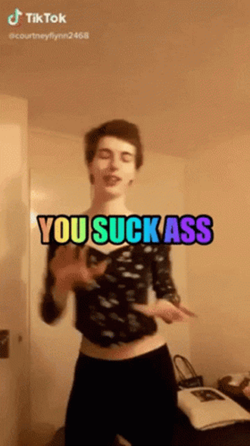 You Suck As Tiktok GIF
