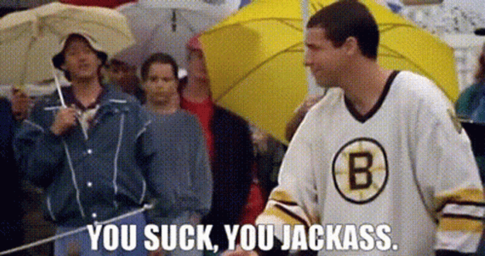 You Suck  Jackass GIF
